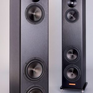 magico a3 black aluminium speakers